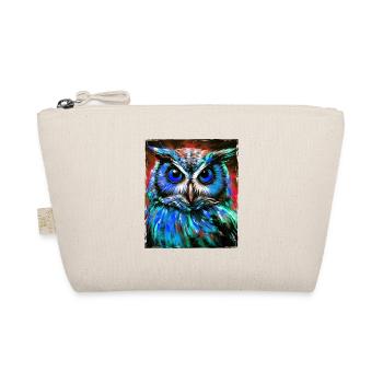 Portrait de hibou - Trousse biologique - nature - Devant