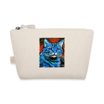 Cat Portrait - Organic Pouch - nature - Front