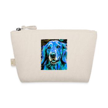 Golden Retriever Dog Portrait - Organic Pouch - nature - Front