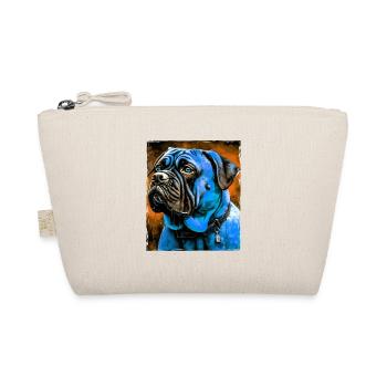 Portrait de chien Mastiff - Trousse biologique - nature - Devant