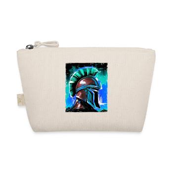 Spartan Warrior Sparta Helmet - Organic Pouch - nature - Front