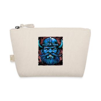Wikinger Krieger Valhalla Odin - Bio-Täschchen - Natur - Vorne