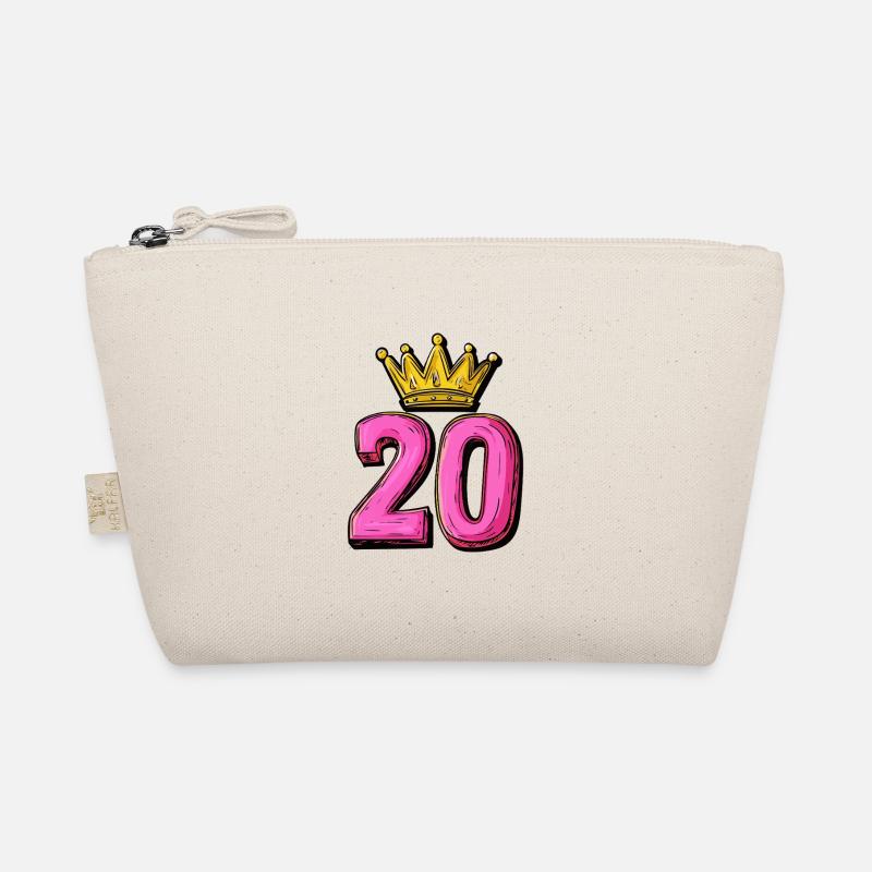 20 Zahl Krone Bio-Täschchen
