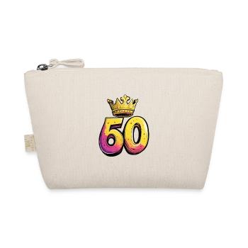 60 Number Crown - Organic Pouch - nature - Front