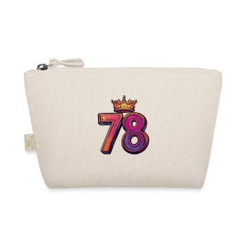 78 Number Krone - Organic Pouch - nature - Front