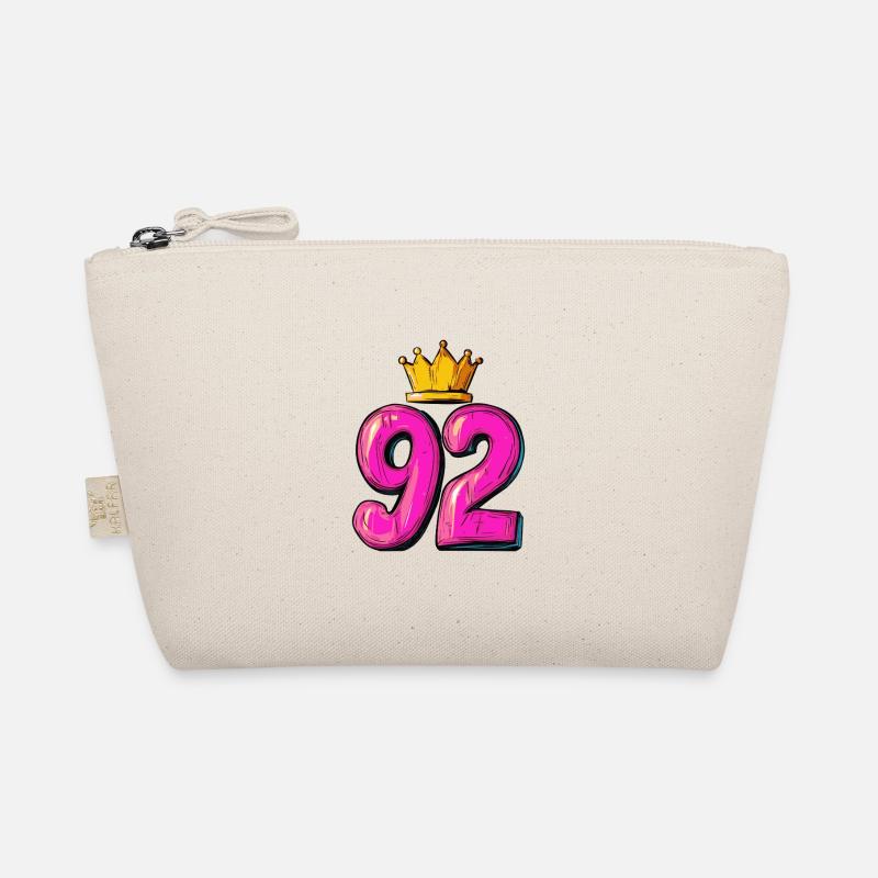 92 Zahl Krone Bio-Täschchen