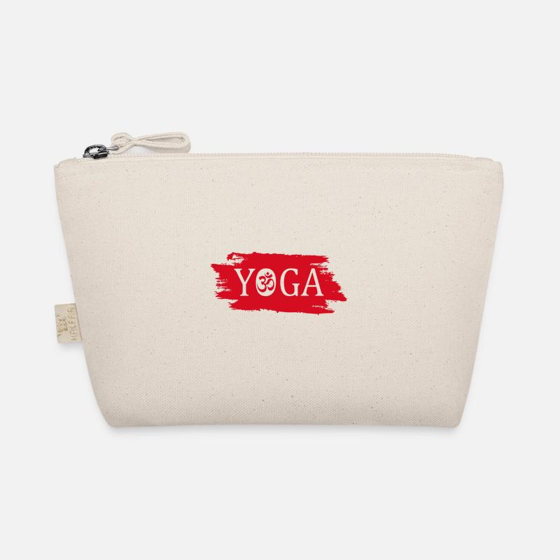 Yoga Om - Bio-Täschchen - Natur