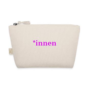 Idée cadeau pour le féminisme genré à l’intérieur - Trousse biologique - nature - Devant
