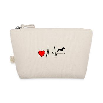 Battement de cœur de chien DD à poil dur allemand - Trousse biologique - nature - Devant