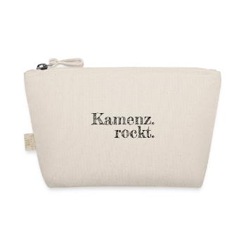Kamenz rockt - Textdesign mit Stadtnamen - Bio-Täschchen - Natur - Vorne