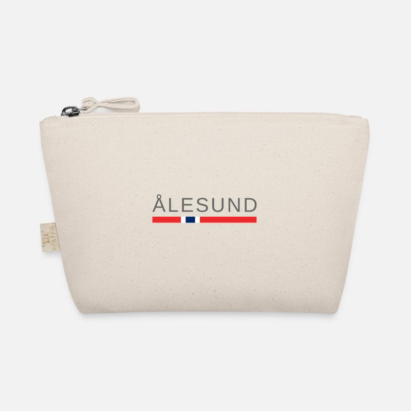 Alesund Norway - Organic Pouch - nature