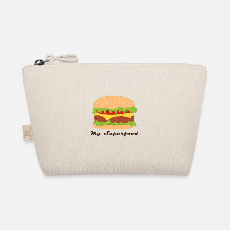 Comic Hamburger avec slogan Trousse biologique