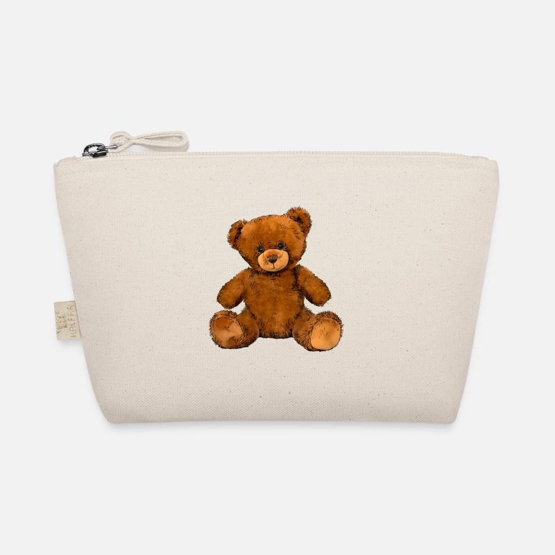 teddy bear Organic Pouch