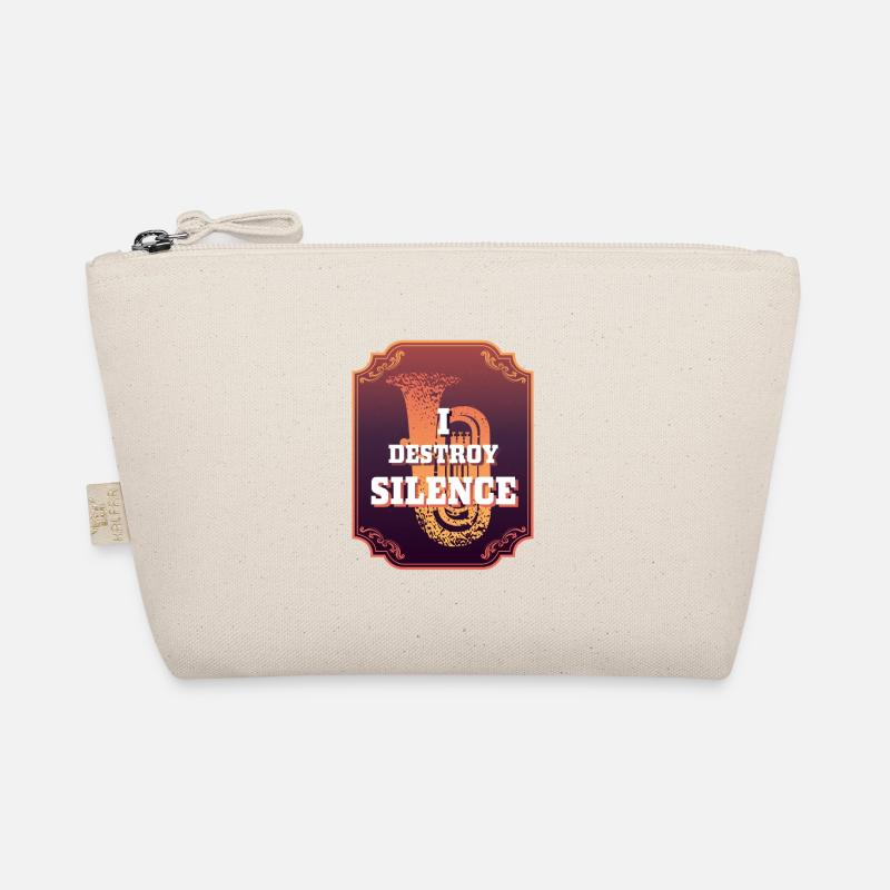 Tuba gift, I destroy silence, orchestra Organic Pouch