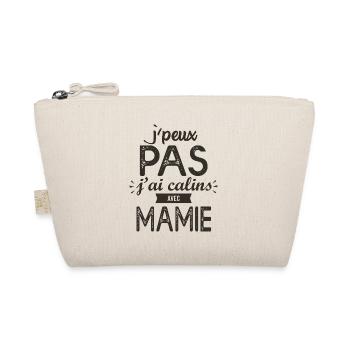 J'peux pas j'ai câlins avec mamie - Trousse biologique - nature - Devant
