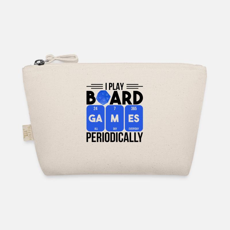 Nerd I Play Board Games Periodically Gift Organic Pouch