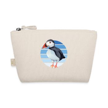Papageitaucher Puffin Papagei Lunde Vogel Geschenk - Bio-Täschchen - Natur - Vorne