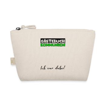 Gästebuch Kommunion Mädchen Jungen Erstkommunion - Bio-Täschchen - Natur - Vorne