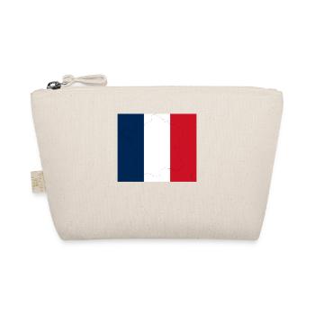 France Paris Tour Eiffel Français Flag Fun - Trousse biologique - nature - Devant