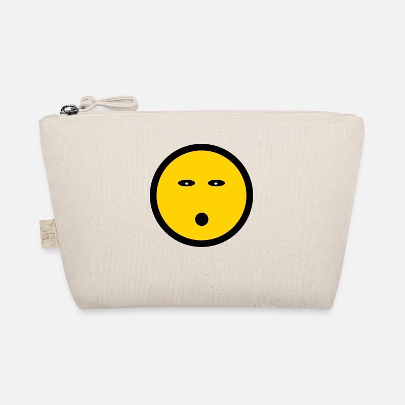 Energyless Emoticon - Image Symbol - Line Face Organic Pouch