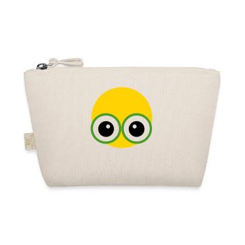 YELLOW-GREEN-EYE-MONSTER aka Y-G-E-M - Organic Pouch - nature - Front