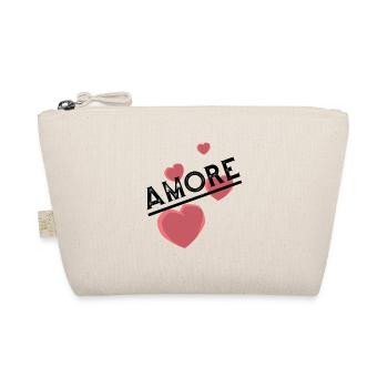 Amore avec le cœur - Trousse biologique - nature - Devant