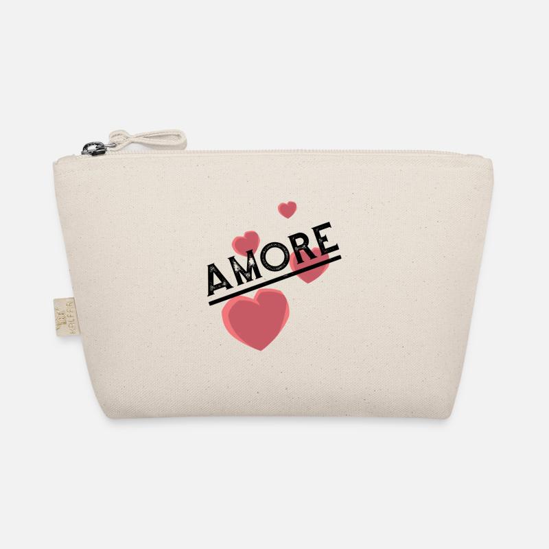 Amore with heart Organic Pouch