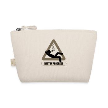 Sleephead Humour Rest in Progress Fun Naptime Cadeaux - Trousse biologique - nature - Devant
