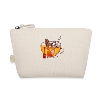 Ornithorynque nageant dans le thé Cadeau du buveur de thé - Trousse biologique - nature - Devant