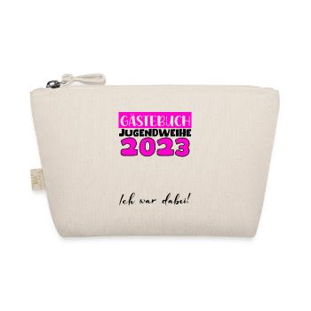 Jugendweihe 2023 Gästebuch Mädchen Jungen Fun Deko - Bio-Täschchen - Natur - Vorne