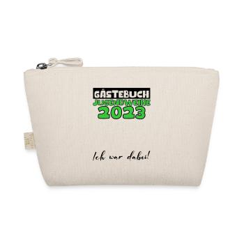 Jugendweihe 2023 Gästebuch Mädchen Jungen Fun Deko - Bio-Täschchen - Natur - Vorne