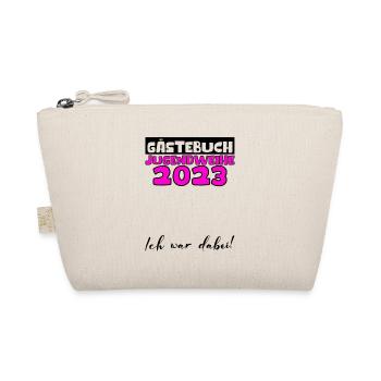 Jugendweihe 2023 Gästebuch Mädchen Jungen Fun Deko - Bio-Täschchen - Natur - Vorne