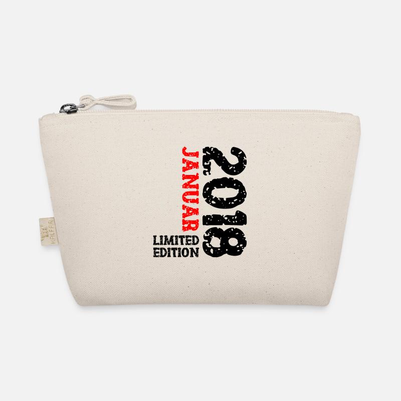 2018 Januar Limited Edition Geburtstag Geschenk Bio-Täschchen