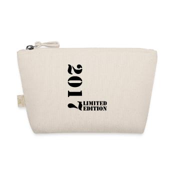 2017 Limited Edition Geburtstag Geschenk Deko - Bio-Täschchen - Natur - Vorne