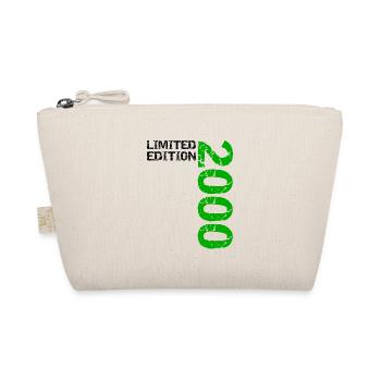 2000 Limited Edition Birthday Gift Wife Husband - Organic Pouch - nature - Front