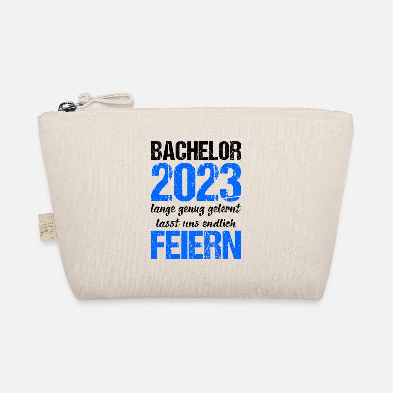Bachelor 2023 Lange Genug Gelernt Lasst Uns Feiern - Bio-Täschchen - Natur