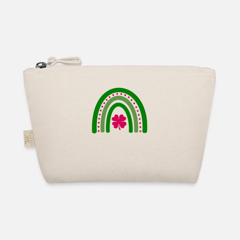 St Patricks Day Accessoires Ireland Shamrock Deko Bio-Täschchen