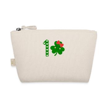 St Patricks Day Accessories Ireland Shamrock Decoration - Organic Pouch - nature - Front