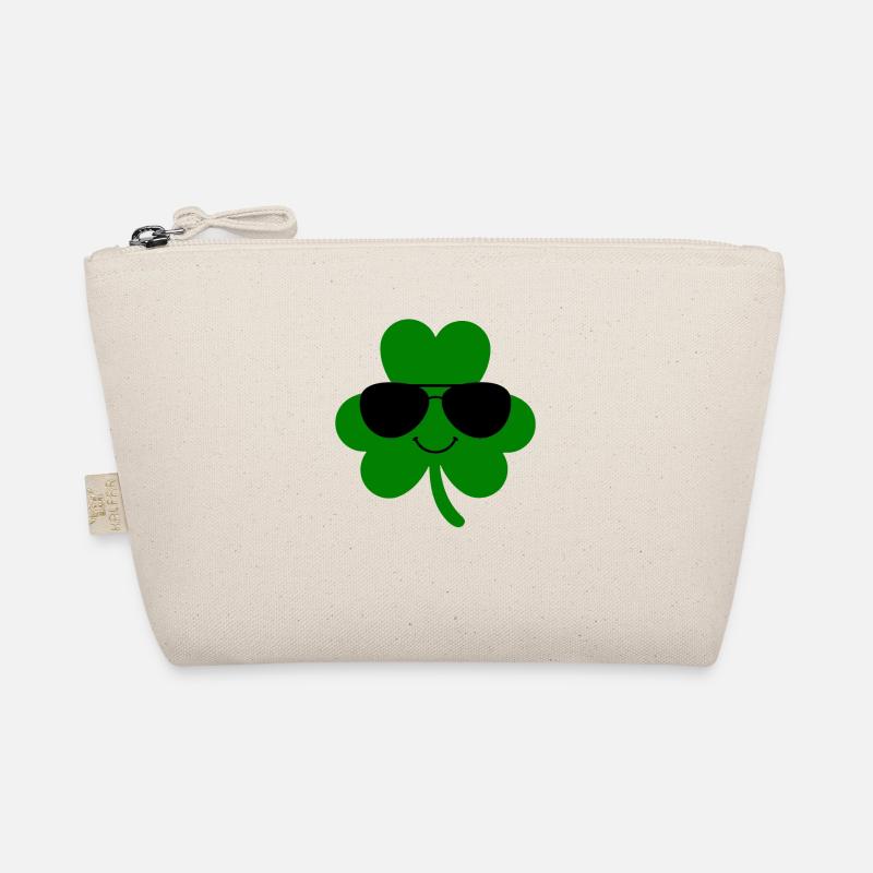 St Patricks Day Accessoires Ireland Shamrock Deko Bio-Täschchen