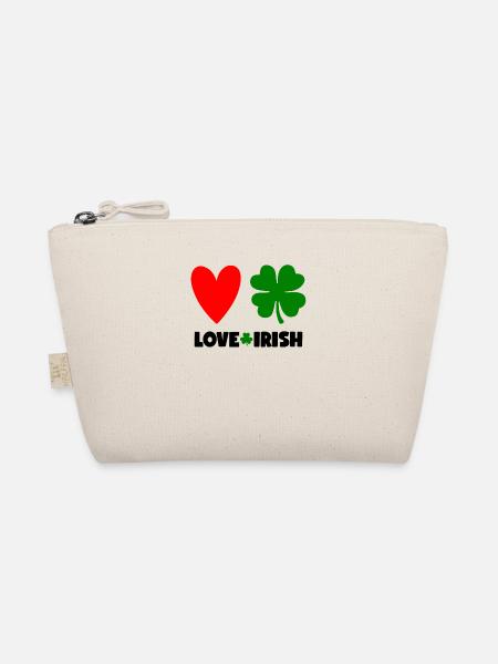 Accessoires de la Saint-Patrick Irlande Shamrock Décoration - Trousse biologique - nature - Devant