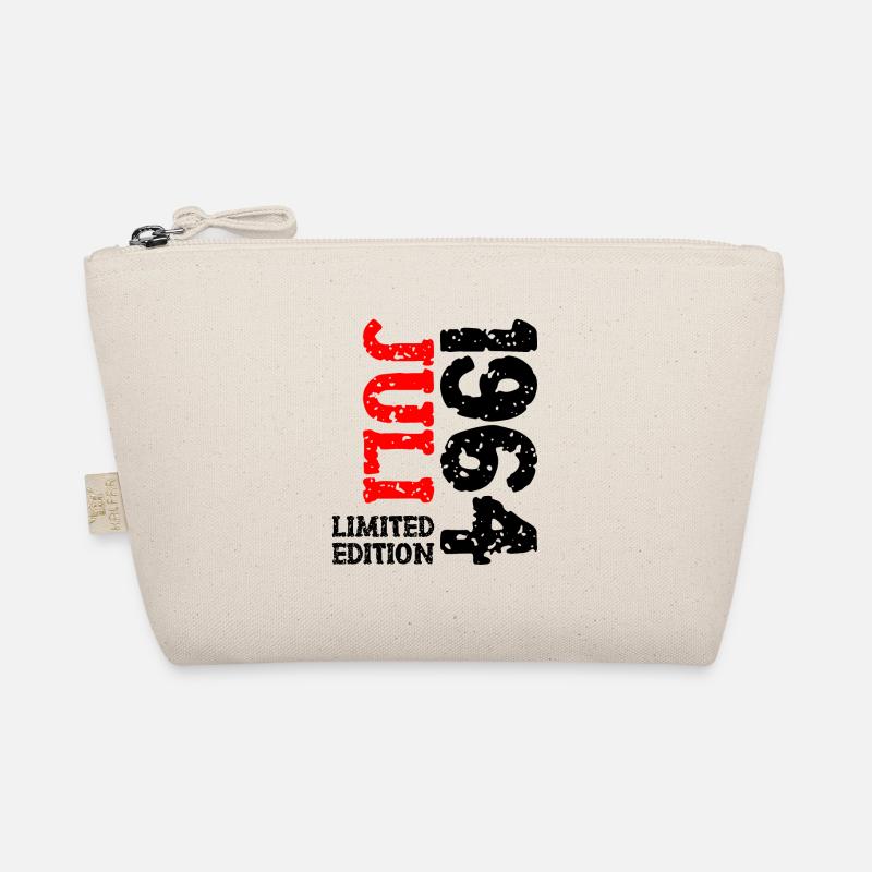 1964 Juli Limited Edition Geburtstag Geschenk - Bio-Täschchen - Natur