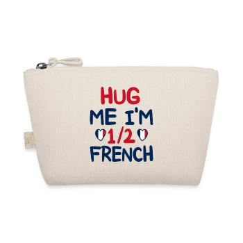 Humour Français Je Suis À Moitié Français - Trousse biologique - nature - Devant
