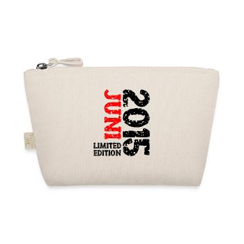 2015 Juni Limited Edition Geburtstag Geschenk - Bio-Täschchen - Natur - Vorne