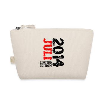 2014 Juli Limited Edition Geburtstag Geschenk - Bio-Täschchen - Natur - Vorne