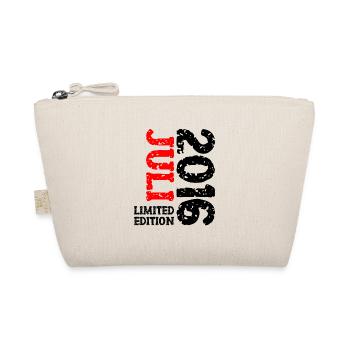 2016 Juli Limited Edition Geburtstag Geschenk - Bio-Täschchen - Natur - Vorne