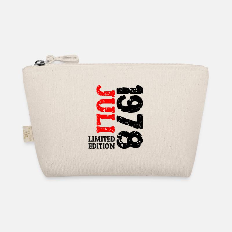 1978 Juli Limited Edition Geburtstag Geschenk Bio-Täschchen