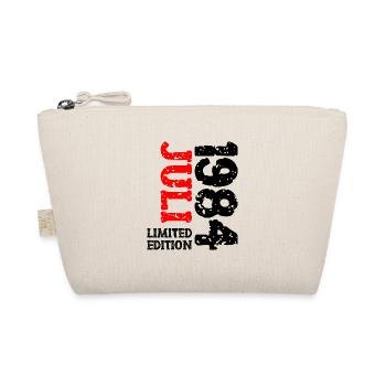 1984 Juli Limited Edition Geburtstag Geschenk - Bio-Täschchen - Natur - Vorne