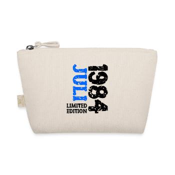 1984 Juli Limited Edition Geburtstag Geschenk - Bio-Täschchen - Natur - Vorne
