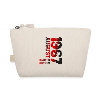 1967 August Limited Edition 56th Birthday Outfit - Organic Pouch - nature - Front