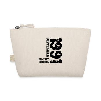 1991 September Limited Edition 32nd Birthday Decoration - Organic Pouch - nature - Front